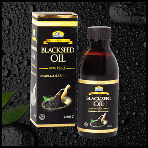 100% PURE Blackseed Oil - Nigella Sativa Oil - Alk Hair Product of Pakistan 125ml