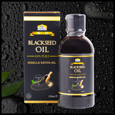 100% PURE Blackseed Oil - Nigella Sativa Oil - Alk Hair Product of Pakistan 250ml