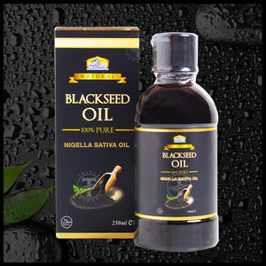 100% PURE Blackseed Oil - Nigella Sativa Oil - Alk Hair Product of Pakistan 250ml