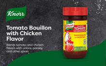 Knorr Tomato Bouillon with Chicken Flavor For Sauces, Soups and Stews Granulated Fat and Cholesterol Free 7.9 oz (225g) Spices