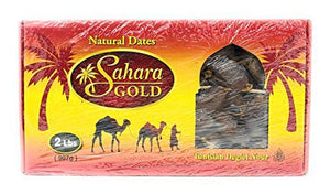 Sahara Gold Natural Dates 2Lbs (907g) Kosher- Tunisian Deglet Nour