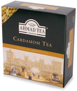 Ahmad Cardamom 100 tagged tea bags (200 Gram) - Exclusive Quality Tea