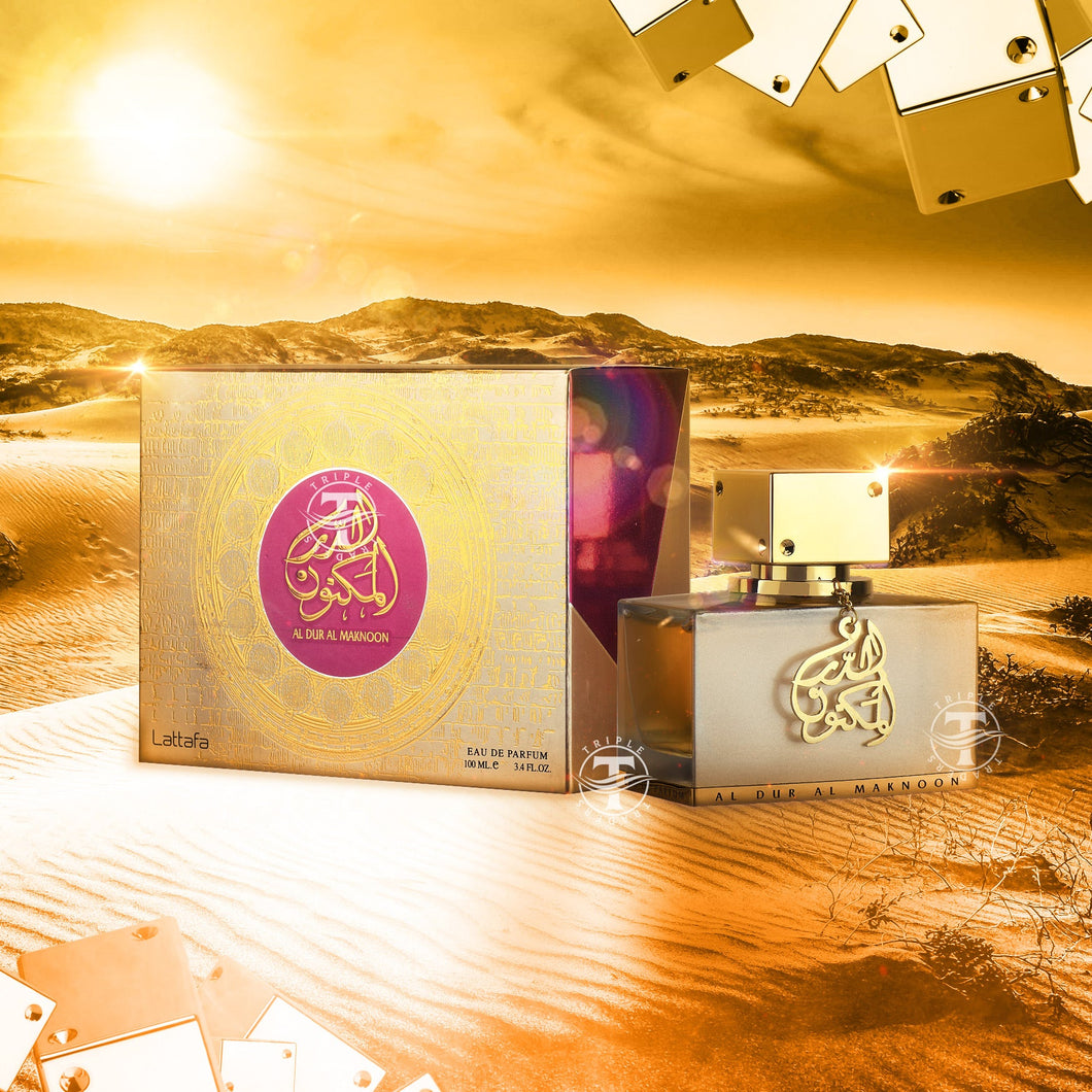 Al Dur Al Maknoon Gold By Lattafa 100ml 3.4 FL OZ Eau De Parfum