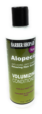 Alopecia Anti-Thinning Hair Growth Volumizing Conditioner (8oz bottle) - Barber Shop Aid