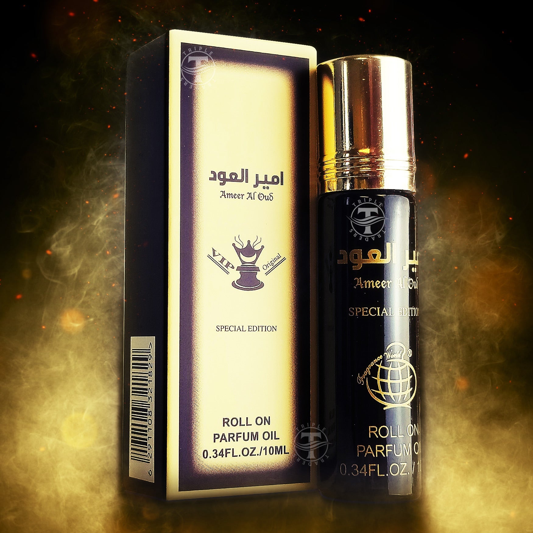 Fragrance World Ameer Al Oud VIP parfémový olej 10 ml