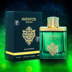 Aventos Green Eau De Parfum By Fragrance World 100ml 3.4 fl oz