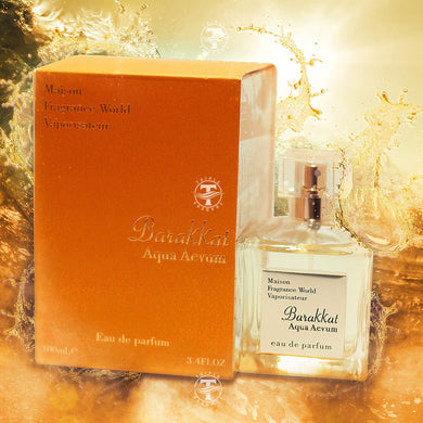 Barakkat Aqua Aevum Eau De Parfum By Fragrance World 100ml 3.4 fl oz