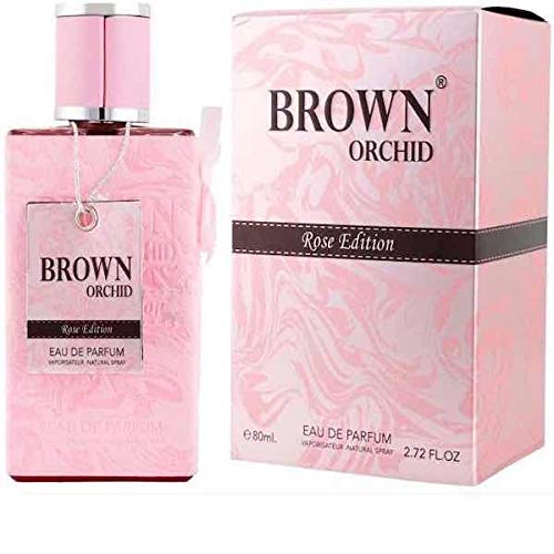 Brown Orchid - ROSE Edition - Eau De Parfum - 8 ML (3.3 Fl. oz) by Fragrance World