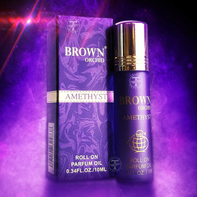 Brown Orchid Amethyst Roll On Perfume Oil 10ml By Fragrance World