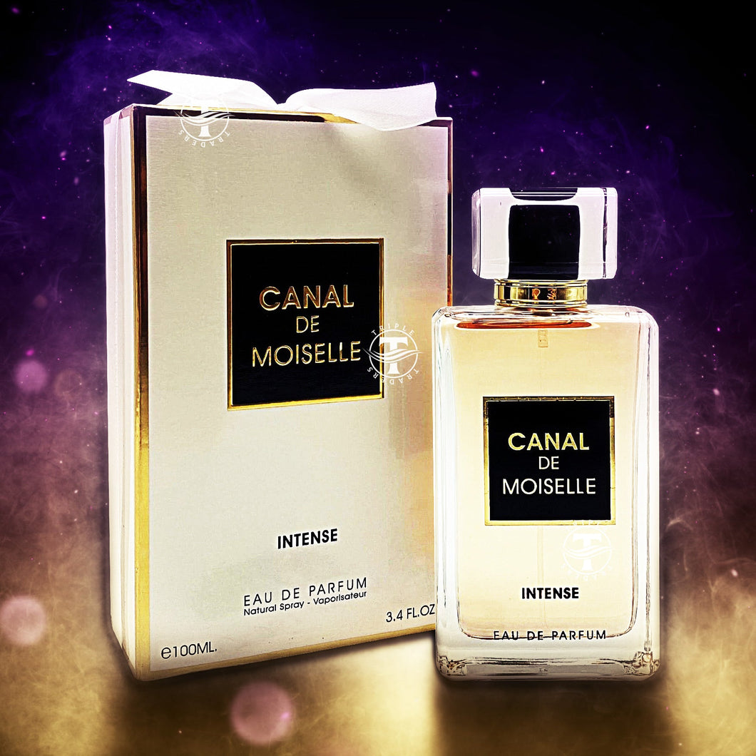 Canal De Moiselle Intense Eau De Parfum 100ml 3.4 FL OZ By Fragrance W –  Triple Traders