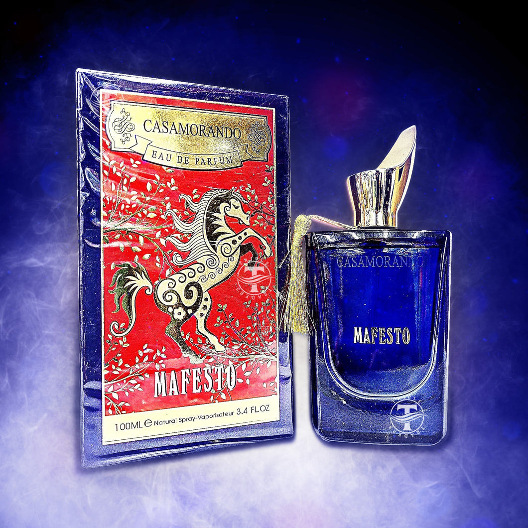 Casamorando Mafesto Eau De Parfum | Oriental Perfume By Fragrance World | 3.4 Fl Oz 100ml