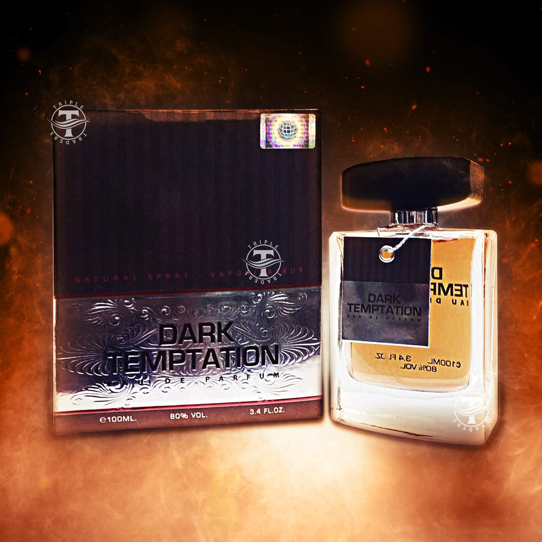 Dark Temptation | Eau De Parfum | Fragrance World | 3.4 Fl Oz 100ml