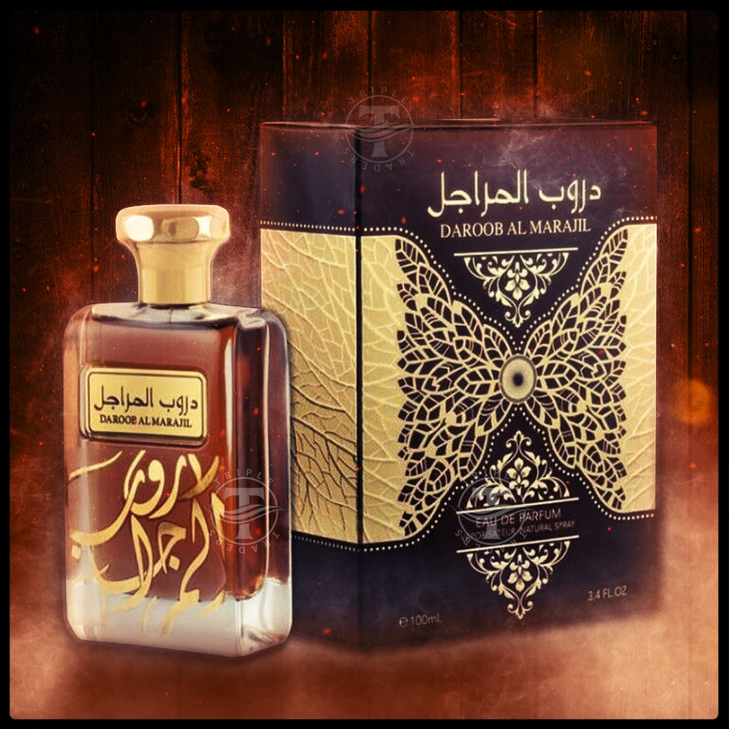 Daroob Al Marajil Eau De Parfum Vaporisateur - Natural Spray - By Ard Al Zaafaran - 100 ml 3.4 fl oz