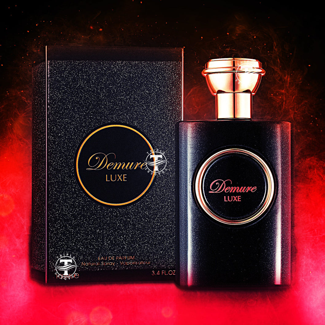 Demure Luxe Eau De Parfum by Fragrance World 100ml 3.4 FL OZ