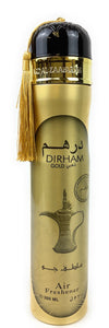 Dirham Gold Air Freshener by Ard Al Zaafaran 300 ML