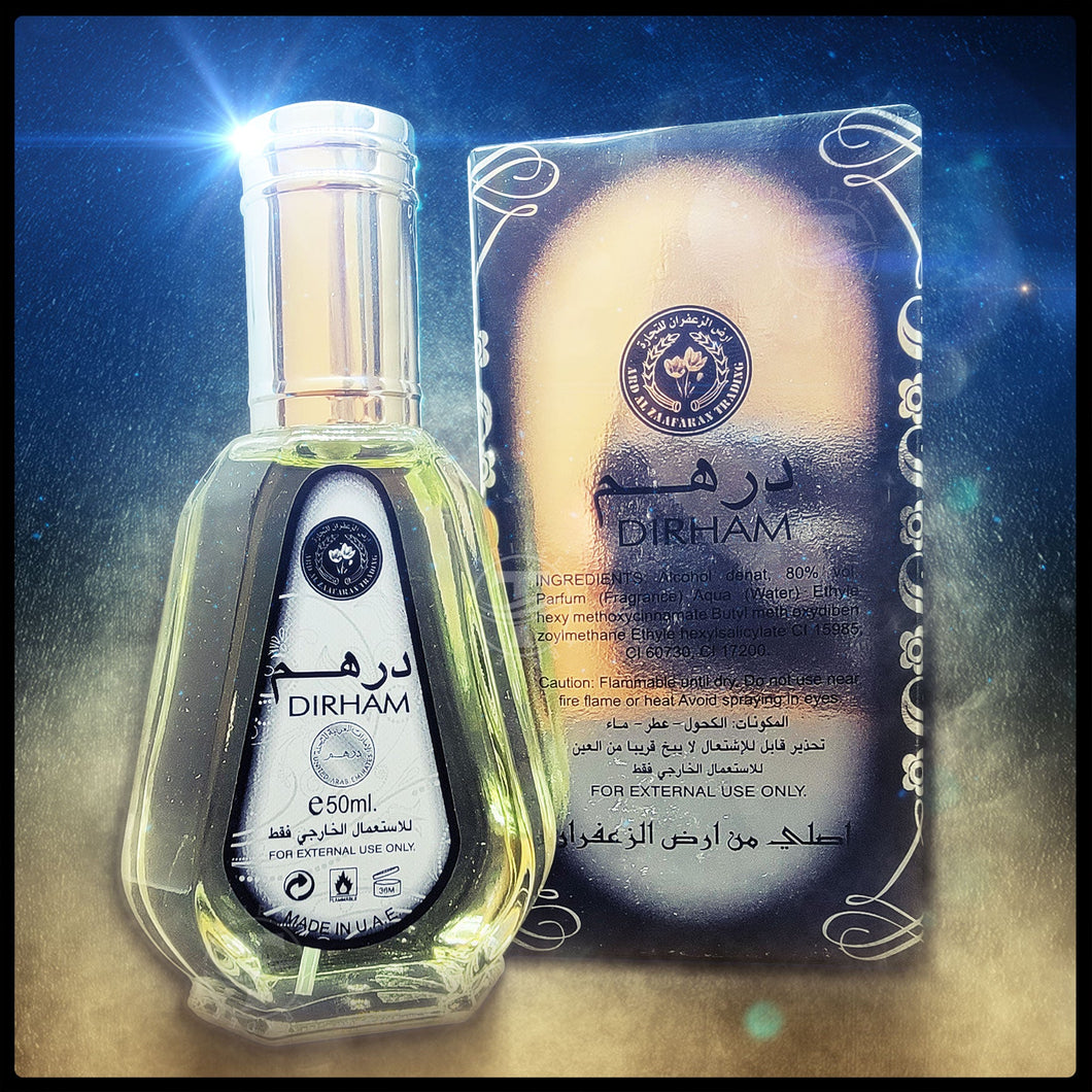 Dirham Silver Eau De Parfum Natural Spray 50 ml 1.7 FL OZ By Ard Al Zaafaran