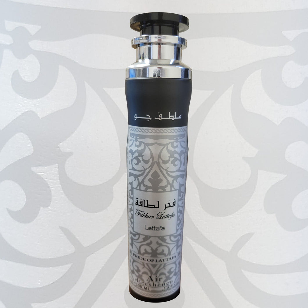 Fakhar Pride of Lattafa Silver Air Freshener by Ard Al Zaafaran 300 ML