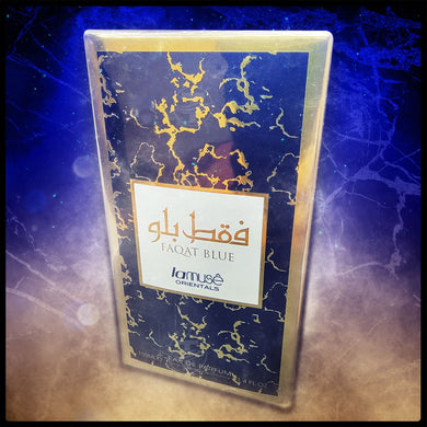 Faqat Blue Orientals EDP Perfume By Lamuse Lattafa 100 ML: Hot New Amazing Fragrance
