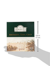 FRESH Ahmad Aromatic Earl Grey Tea, 100 teabags (200 Gram)