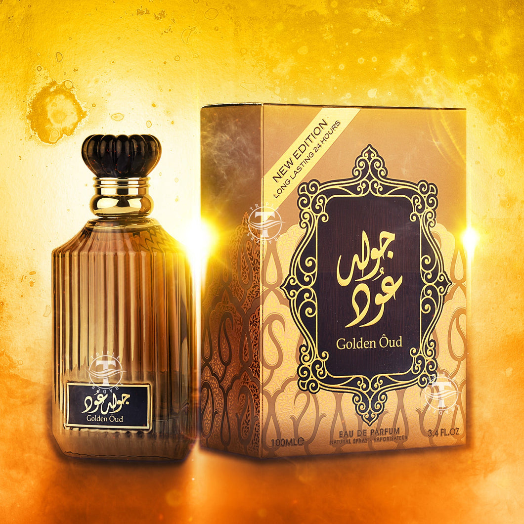 Golden Oud Eau De Parfum By Asdaaf Lattafa 100ml 3.4 fl oz