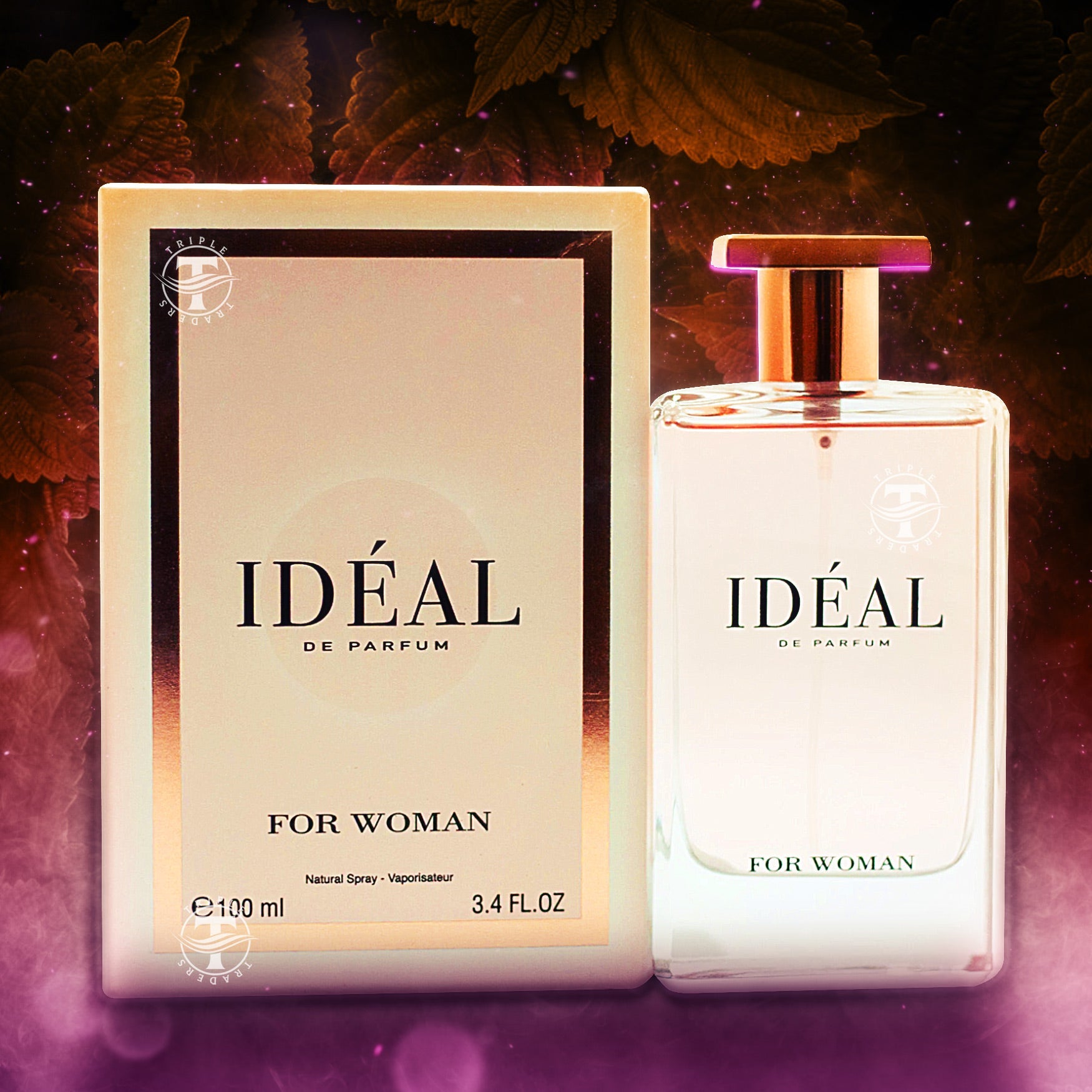 Novoglow Paris Women- Eau de Parfum Spray Perfume, Fragrance for Women- Daywear, Casual Daily Cologne Set with Deluxe Suede Pouch- 34 oz