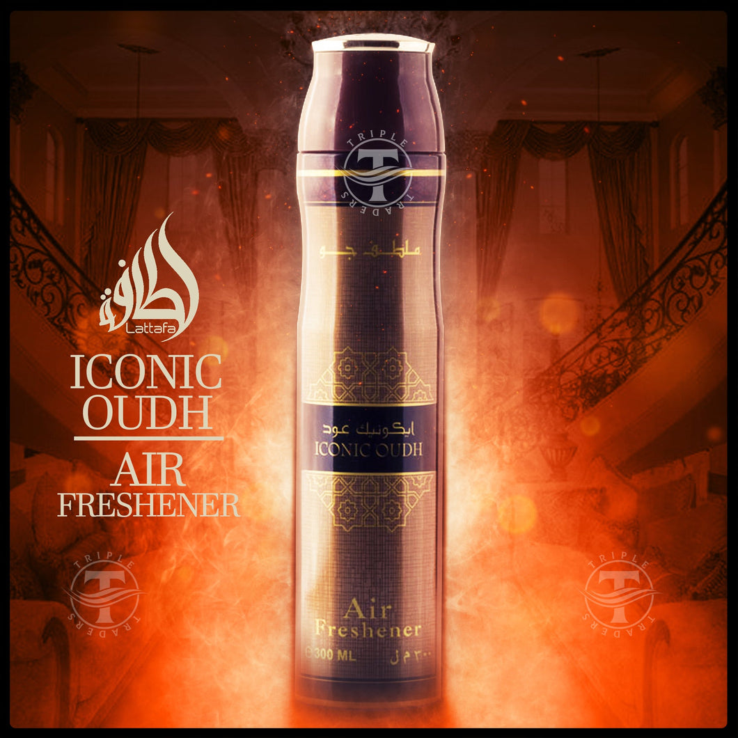 Iconic Oudh Air Freshener By Lattafa 300 ml