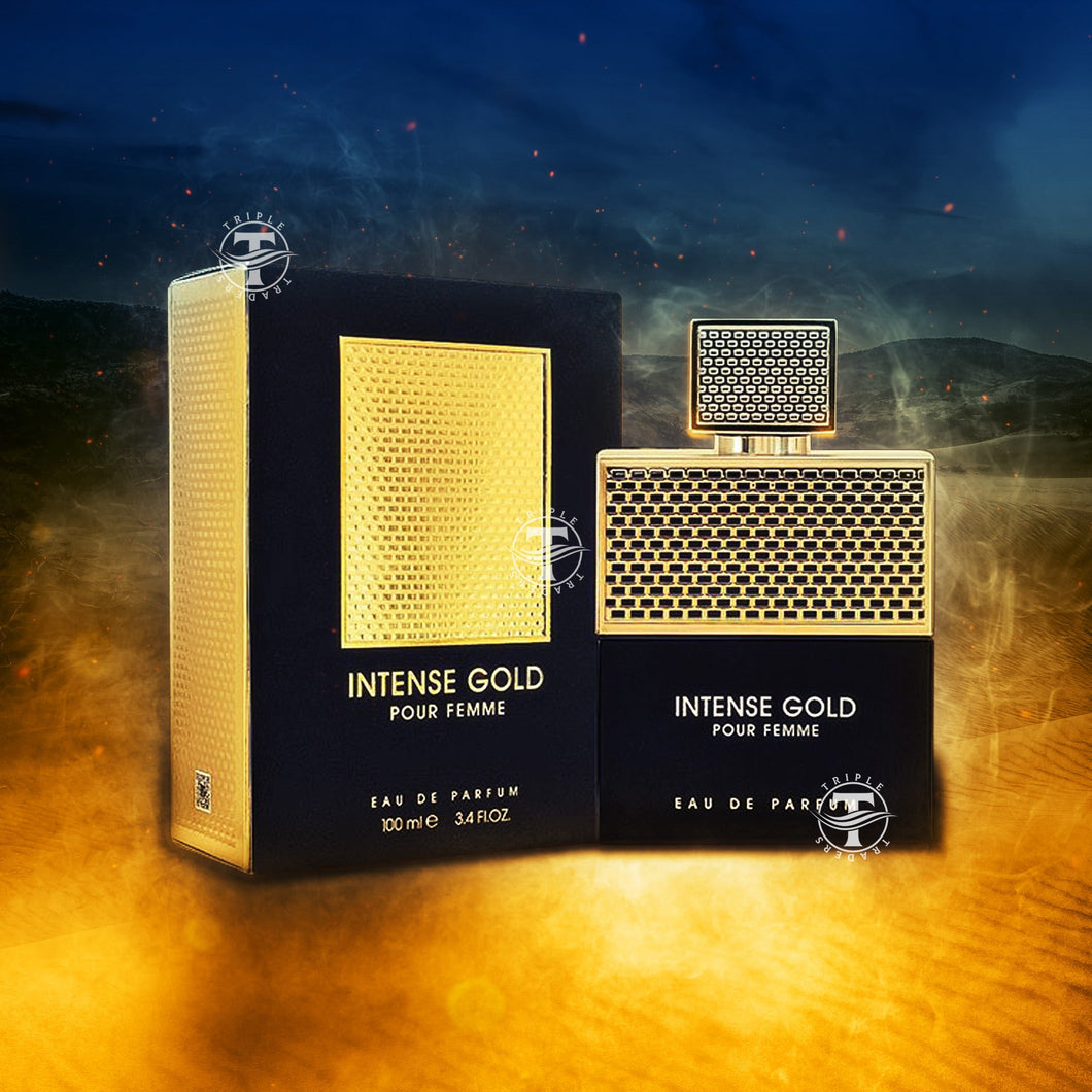 Intense Gold Pour Femme By Fragrance World 100ml 3.4 FL OZ Eau De Parfum