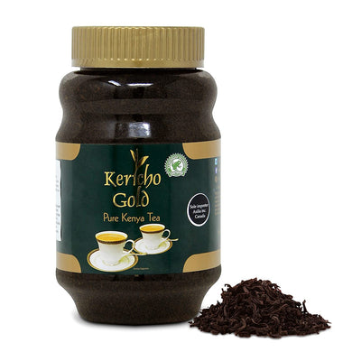Kericho Gold Black Tea Jar Loose 500 Grams Tea Rich in Antioxidants Kenya Origin