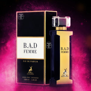 Maison Alhambra B.A.D. FEMME Eau De Parfum Spray 3.4 oz 100 ml | Lattafa | Oriental Perfume