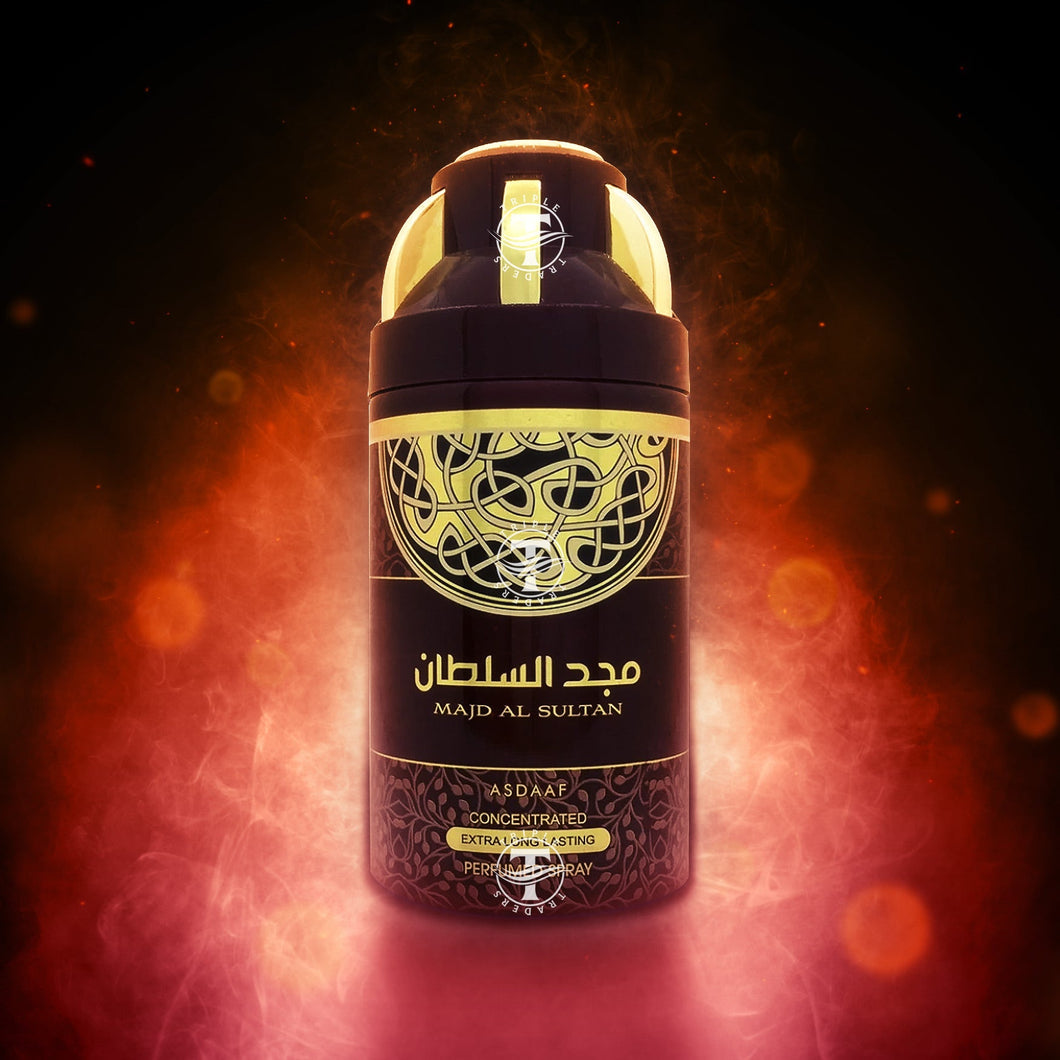 Majd Al Sultan ASDAAF | Concentrated Extra Long Lasting Perfumed Spray | Oriental Perfume 250ml | By Lattafa