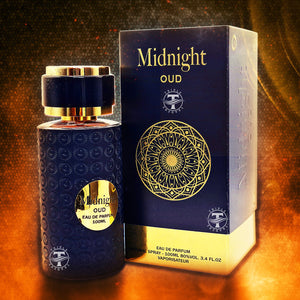 Midnight Oud Eau De Parfum By Fragrance World 3.4 fl oz 100ml Perfume
