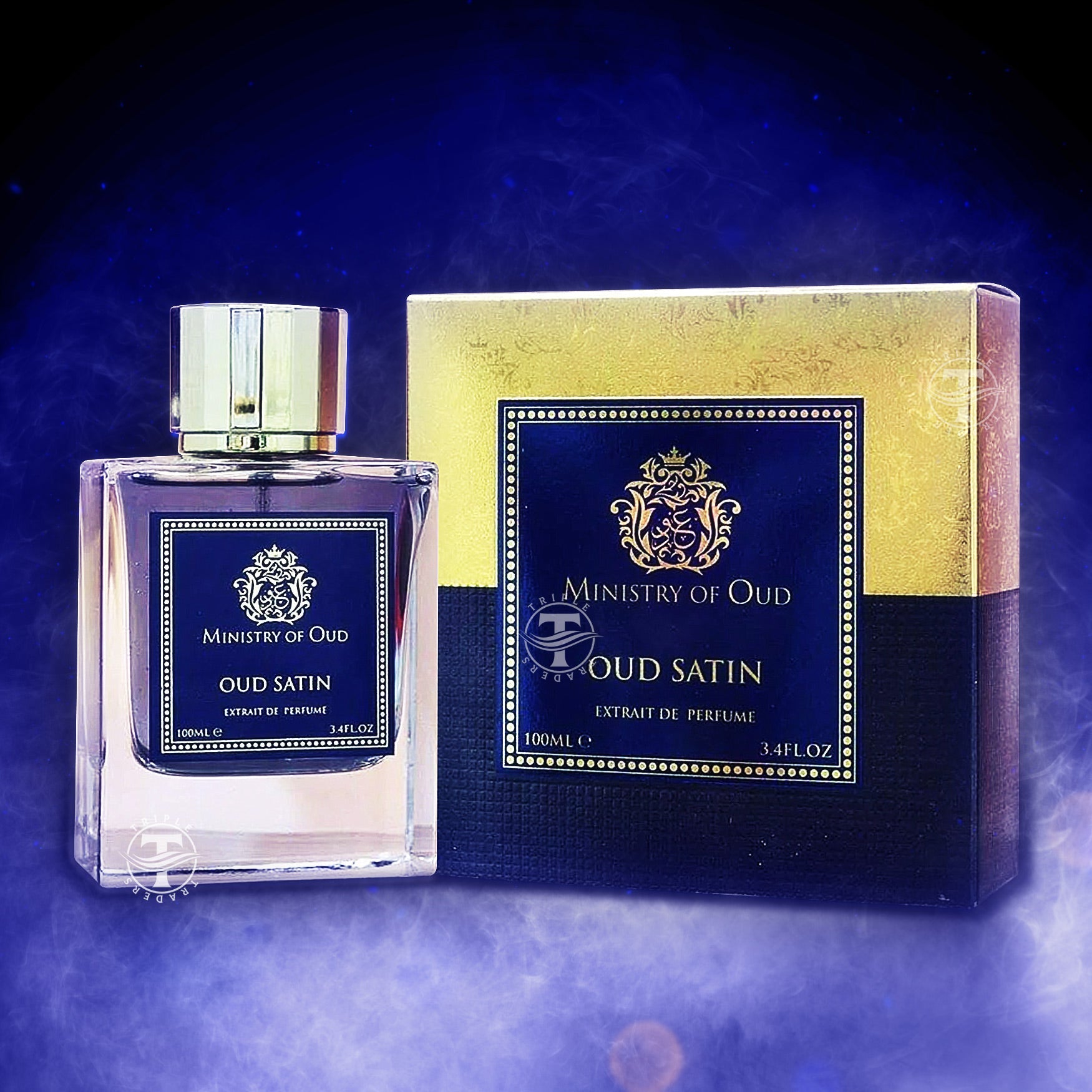 Ministry of Oud | Oud Satin | Oriental Perfume By Paris Corner | 3.4 Fl Oz  100ml *New On The Market*