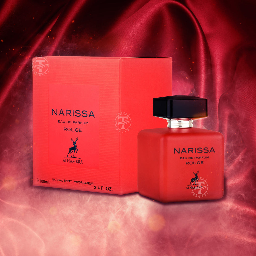 Narissa Rouge By Maison Alhambra Lattafa 100ml 3.4 FL OZ Eau De Parfum
