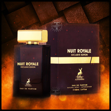 Nuit Royale Exclusive Edition Eau De Parfum Maison Alhambra 100ml 3.4 FL OZ By Lattafa