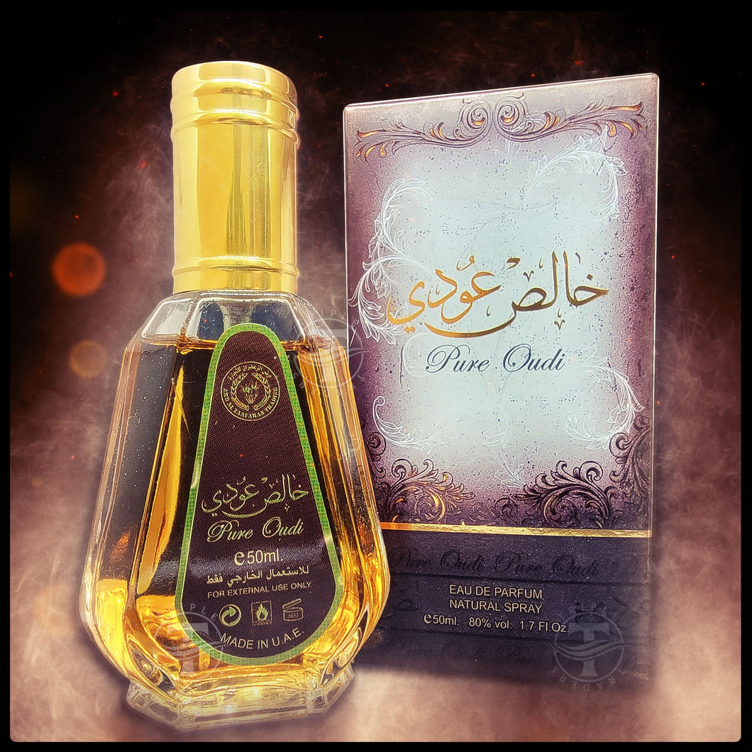Pure Oudi Eur De Parfum Natural Spray By Ard Al Zaafaran 50 ML 1.7 FL OZ