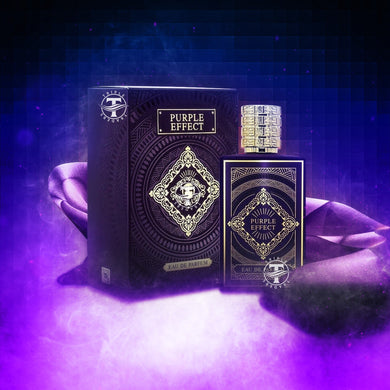 Purple Effect By Essencia De Flores Fragrance World 80ml 3.4 FL OZ Eau De Parfum