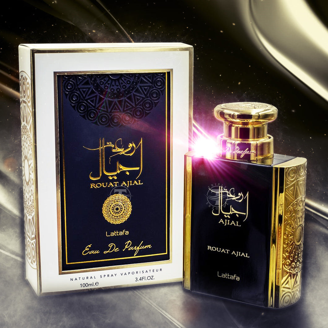 Rouat Ajial - By Lattafa - Eau De Parfum 3.4 Fl Oz 100 ml