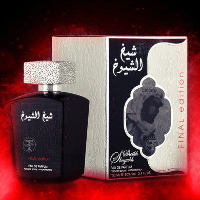 Sheikh Shuyukh FINAL Edition By Lattafa 100ml 3.4 FL OZ Eau De Parfum