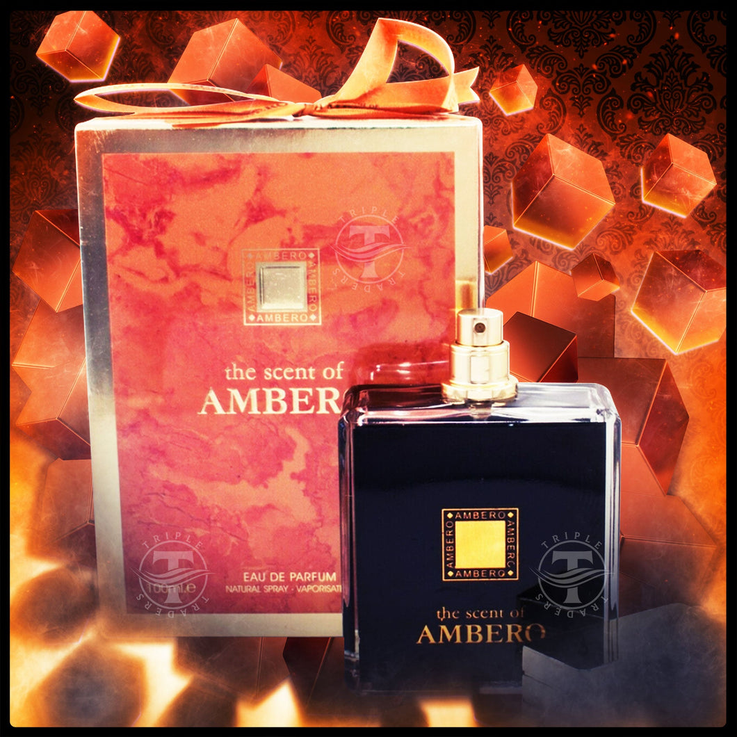 The Scent Of Ambero 100ml 3.4 FL OZ By Fragrance World