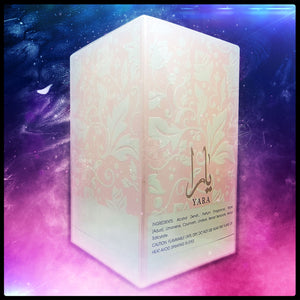 Yara Eau De Perfume Natural Spray 100 ml. 3.4 FL. Oz by Lattafa