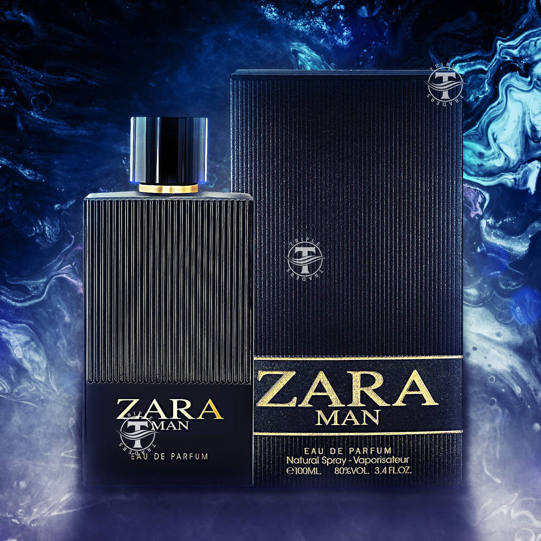 Zara MAN By Fragrance World 100ml 3.4 FL OZ Eau De Parfum