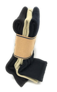 Dockers Mens 3 Pack Classics Casual Crew Cotton Socks Black Navy Khaki 10-13
