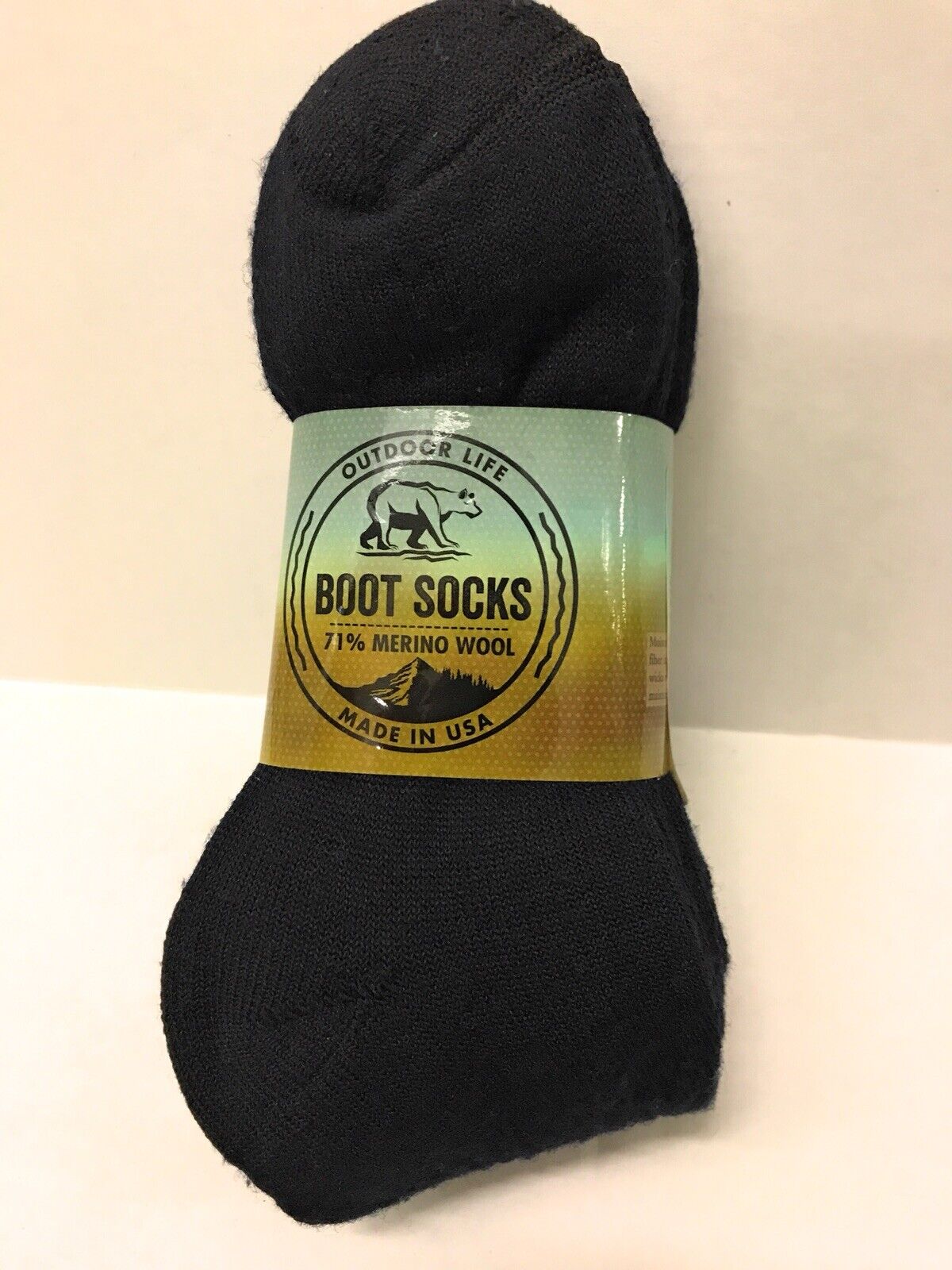 Wholesale Men's Thermal Socks - 3 Pack, Black, 10-13