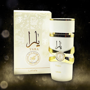 Yara White Moi Eau De Perfume Natural Spray 100 ml. 3.4 FL. Oz by Lattafa
