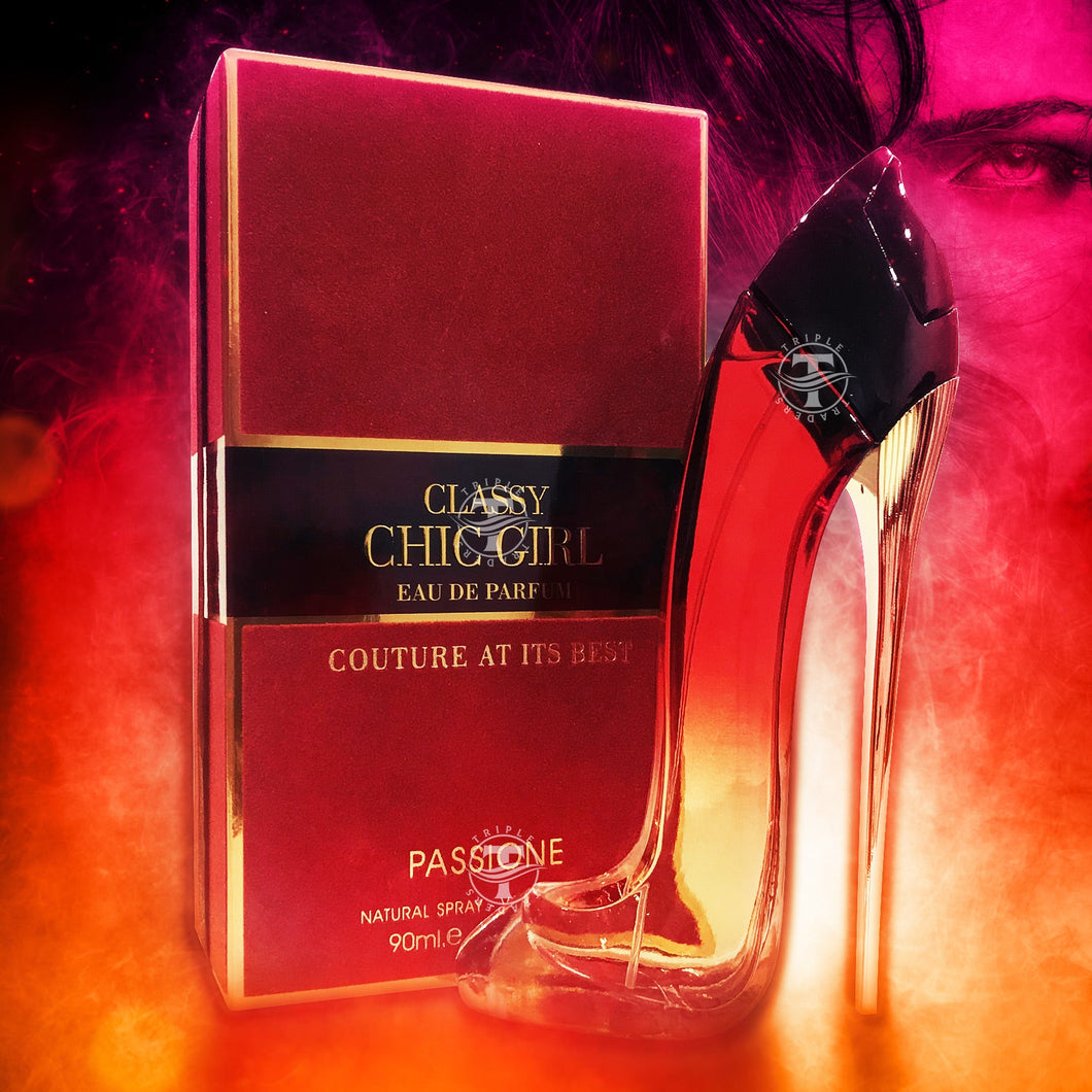 Classy Chic Girl - Passione - Eau De Parfum - Couture At Its Best - 90ml 3.04 Fl Oz By Fragrance World
