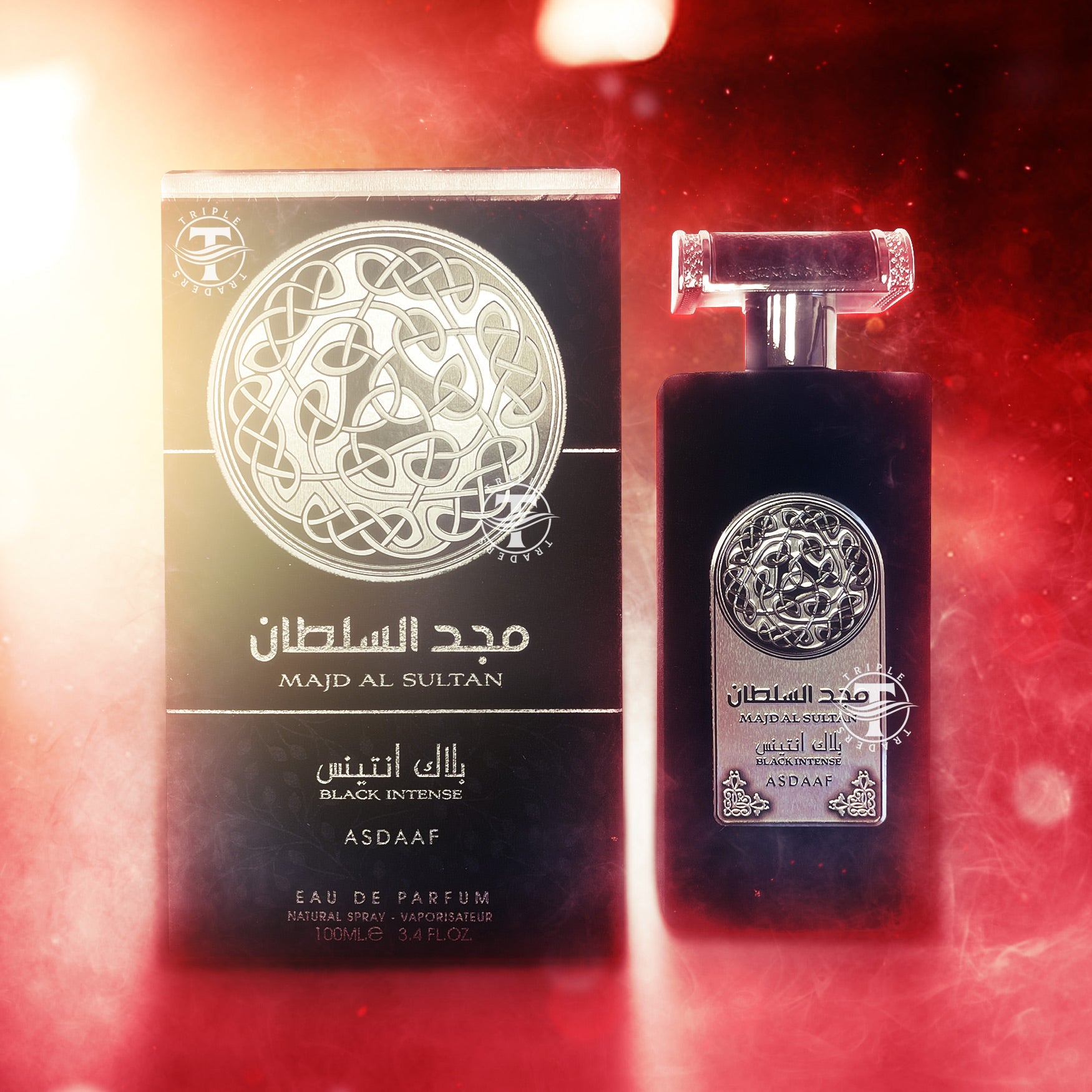 Majd Al Sultan Black Intense EDP Perfume 100ML By Asdaaf Lattafa Majd Al Sultan Black Intense EDP Perfume 100ML By Asdaaf Lattafa