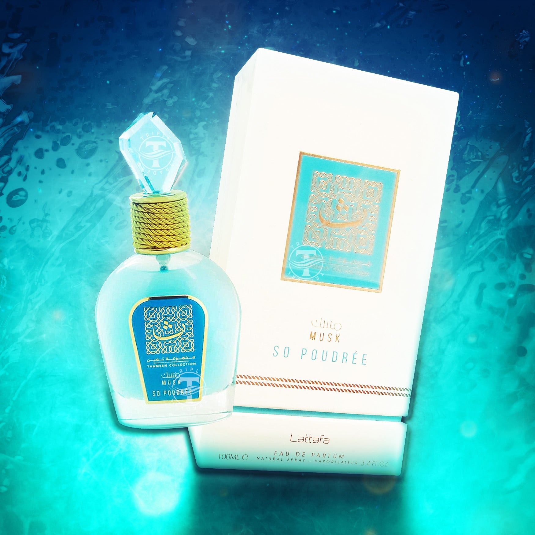 Musk So Poudree Eau De Parfum 100ml Thameen Collection by Lattafa