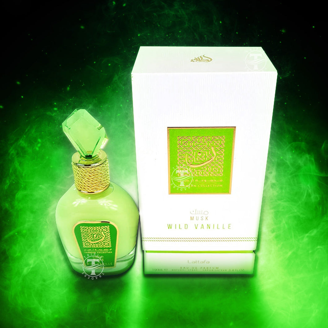 Musk Wild Vanille Eau De Parfum 100ml Thameen Collection by Lattafa 3.4 Fl Oz
