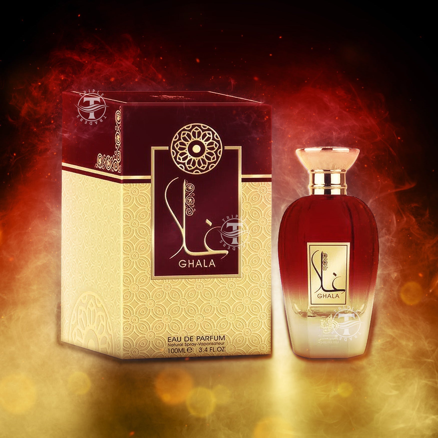 Ghala Eau De Parfum By Al Wataniah 100ml 3.4 FL OZ Oriental Ghala Eau De Parfum By Al Wataniah 100ml 3.4 FL OZ Oriental
