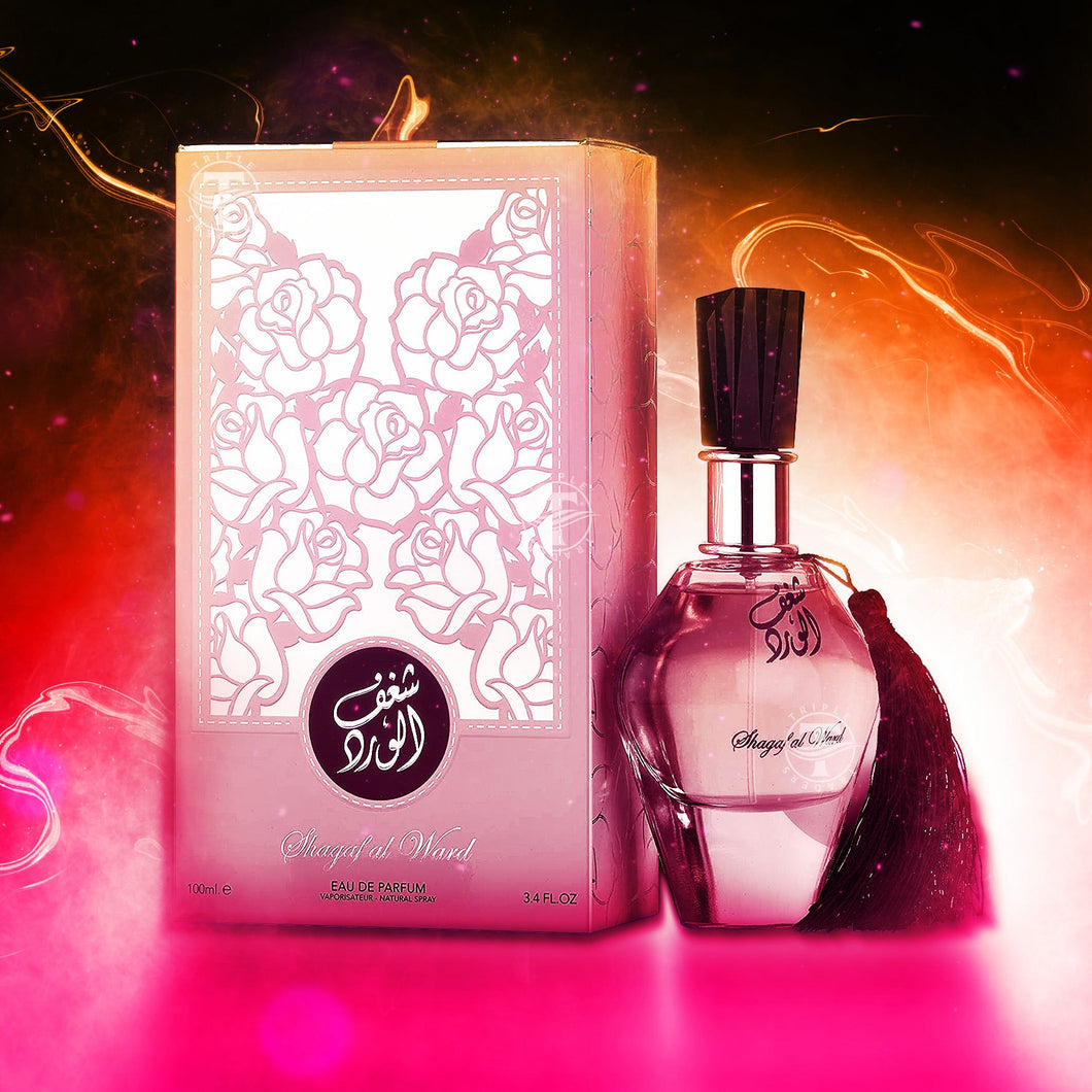 Shagaf Al Ward Eau De Parfum By Al Wataniah 100ml 3.4 FL OZ Shagaf Al Ward Eau De Parfum By Al Wataniah 100ml 3.4 FL OZ